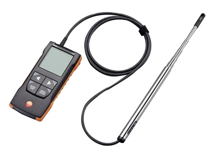 Testo 425. Анемометр с подключением через приложение