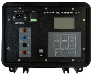 Е6-34. Мегаомметр